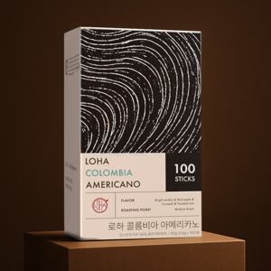 로하 콜롬비아 아메리카노 스틱커피 100T 무료배송