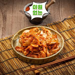 (신선집중) 수 (秀) 국산 겉절이 2kg 배추 김치 반찬 쌈채소 대파 /미원 안넣어 개운하고 깔끔한맛/해남배추