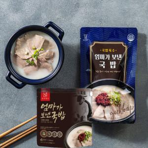대건명가 돼지국밥 총 6팩 (630g 4팩 + 450g 2팩) 사은품 (양념장 소금) 증정