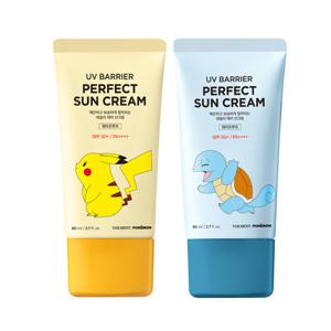 벨먼 포켓몬 UV 선크림 80ml x 2개 (피카츄+꼬부기)