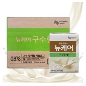 뉴케어 구수한맛 200ml x 30팩 환자 영양식 식사