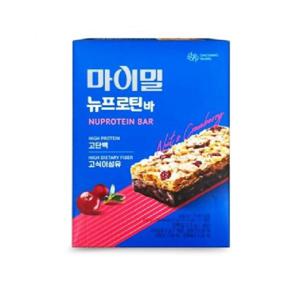 마이밀 뉴프로틴바 12개 x 1박스 단백질바 식사대용 운동 전 후