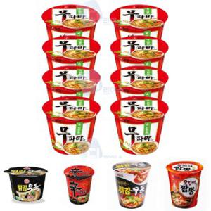 농심 무파마탕면 112g 큰사발 8개 해장 컵라면 큰컵/라면세트/맛있는라면/상비용라면/상비용컵라면/상비컵