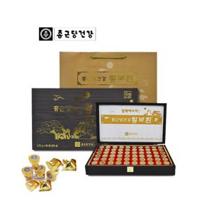 종근당건강 황보환 60환 x 1박스 2개월분 쇼핑백포함 녹용 산수유 부모님 명절 어르신 선물세트