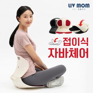 (딱3일 노마진세일) 접이식 자바체어 바른자세 교정의자 + 전용보관가방