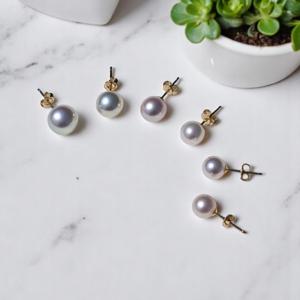 14k 최상급 아코야 남양 해수진주귀걸이 귀걸이선물 데일리 귀걸이
