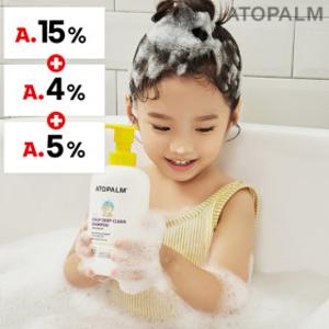 (8월빅세일15+4+5%)아토팜 정수리 샴푸 1+1+클렌저 본품 증정/바디워시/마스크팩/2in1샴푸/로션/수딩젤 외