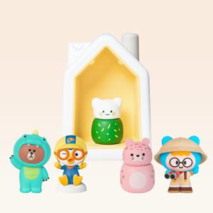 코코지 하우스와 상상더하기 세트 (하우스+뽀로로 + 다이노 브라운 + 탐험가 브레이니 + 표담이)