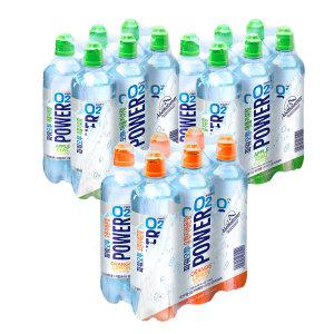 파워오투 애플키위 500ml 12개 + 오렌지레몬 500ml 6개 (총 18입)