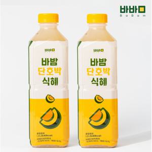 명인이 만든 맛있는 전통음료 깊고 구수한 프리미엄 바밤 진한 단호박 식혜 1.2L x 2병