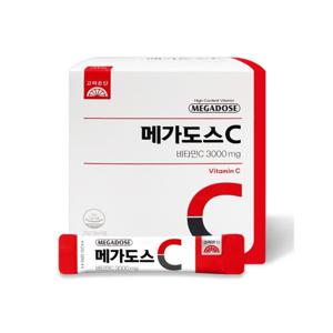고려은단 메가도스C 3000 비타민C 100포 X 1박스 고함량