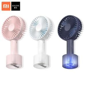USB 휴대 일반형/샤오미 SOLOVE 휴대용 미니 선풍기 N9Pro 무선충전 핸디/최대 8시간 사용가능