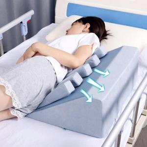 등쿠션/허리쿠션/욕창방지쿠션 와상환자 자세변환용구 삼각 등받이 쿠션 베개