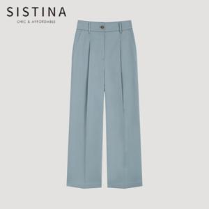 [SISTINA] 인기 원턱 스트레이트 셋업 팬츠_AWSSLO11010_DL