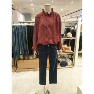 [시에로]스모킹 단추여밍 들로걸 블라우스SH1SHF038