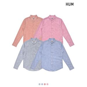 [HUM][HUM]남) 40수 코튼슬럽 면슬럽 셔츠(FHMECSL101P)