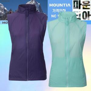 [마운티아] 여성 여름 차오베스트 8 경량 방풍 베스트