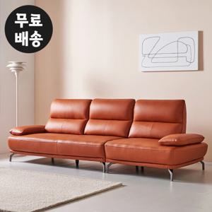 레노 통소가죽 모듈형 4인용 소파 예쁜 천연 수입
