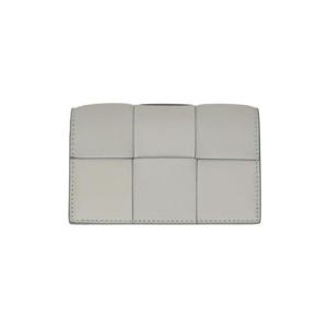 25 FW Bottega Veneta 여성 그레이 카세트 카드 지갑 241798F037003