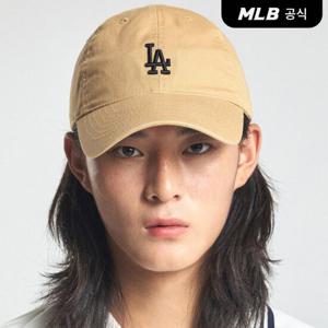 [MLB공식] 21N 루키 언스트럭쳐 볼캡 LA (Beige) 3ACP7701N