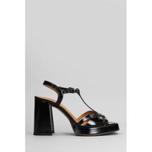 치에 미하라 샌들 414549 ZINTO46 Black