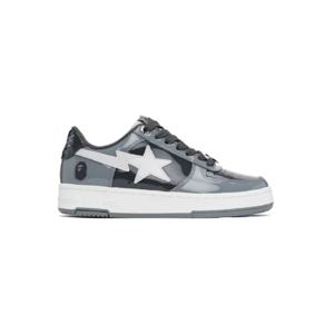 25 FW BAPE 남성 그레이 베이프 스타  1 스니커즈 251546M237038