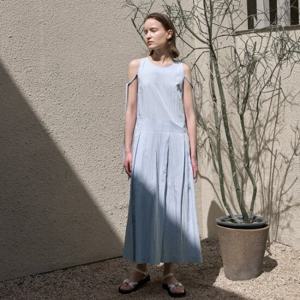 [나인][나인](OP-6165)LOREN PLEATED MAXI DRESS
