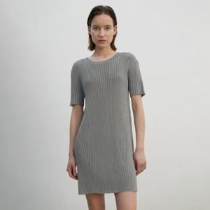 [나인][나인](OP-6189)ESSENTIAL LEPOREM H-LINE KNIT DRESS