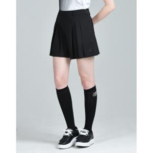 닥스 골프 여성 25SS INHERITANCE 블랙 인헤리턴스 더블 턱 쇼츠 DNPA5B552BK