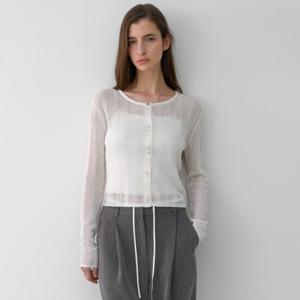 [나인][나인](CD-2199)TWO BUTTON POINT CARDIGAN