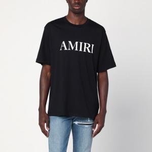 아미리 릴렉스 핏 콘트라스팅 로고 티셔츠 AMJYTE1073CO 001