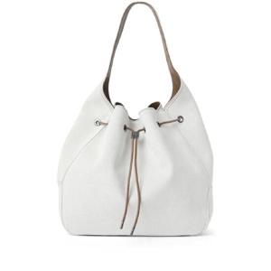 25 FW Brunello Cucinelli 가죽 토트 백 MBH5D2679C455 TP434813685