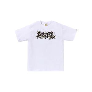 25 FW A BATHING APE 카모 로고 프린트 티셔츠 001TEL301037M TP437371030