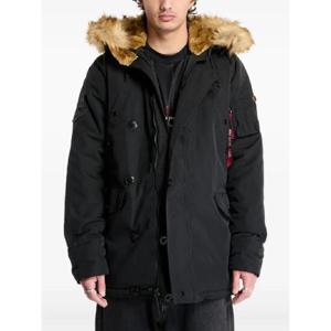 25 FW 알파인더스트리 익스플로러 퍼 트리밍 파카 재킷 193128BLACK TP438549315