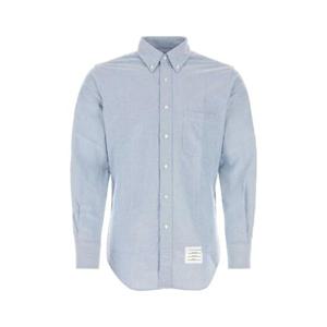 THOM BROWNE 하늘색 옥스포드 셔츠 MWL010EF0313 480