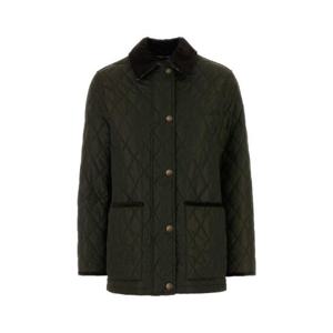 BURBERRY Army green nylon jacket 8113591 C2491