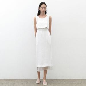 [나인][나인](OP-6270)BUSTIER LAYERD LONG DRESS