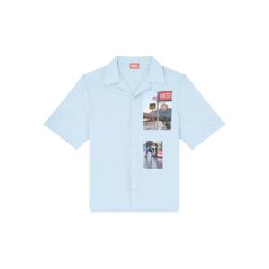 25 FW 디젤 S Brack A Ajfy 그래픽 프린트 셔츠 A195220AJFY TP439289067