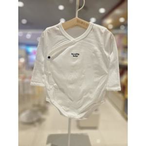 블루독베이비[hu] 25.FW신상 WH)프리미엄실켓배내바디슈트 45A70-040-05 우주복 수트 배내수트 출산선물