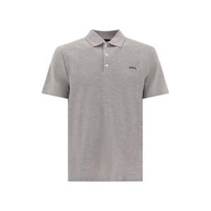 아페쎄 로고 카터 폴로 반팔 티셔츠 그레이 COGWZ H26342 PLA