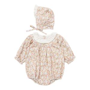 [블루독베이비] FW25 OR)소프트 플라워 바디수트 HH (45A1360405)