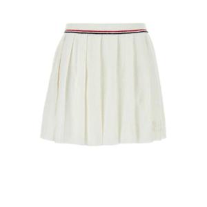 Miu Miu 플리츠 미니 스커트 MMG551SOOO17NR F0009 TP944996232