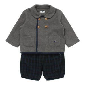 [블루독베이비] 25FW가을신상(GR) 클래식 재킷 상하세트 (45A1361008)