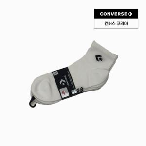 [컨버스공식] 3PK 베이직 삭스 화이트 UC0570-001