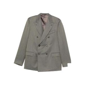 25 FW 카루소 핀스트라이프 프린트 더블 브레스티드 수트 LN1JD612F509745 TP440007381