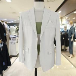 런던포그 LPAJA782 남성 그레이 서커 워셔블 자켓