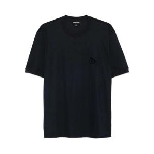 25 FW 조르지오아르마니 로고 자수 티셔츠 GM001967TE10629 TP440251448