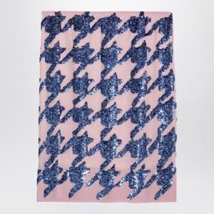 드리스반노튼 핑크 실크 시퀸 미니 스커트 0108449319 305