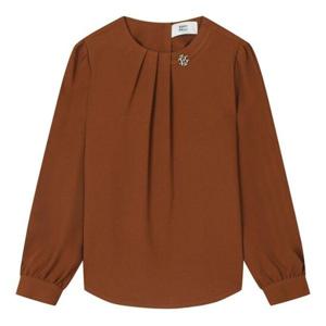 [베스띠벨리]플리츠메탈장식블라우스 BJBAI2412