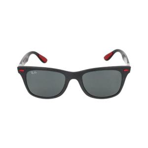 남성 Ray Ban X Scuderia Ferrari 스퀘어 프레임 선글라스 60271F